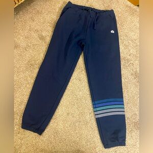 Patagonia Men’s navy sweatpants. Size Large
